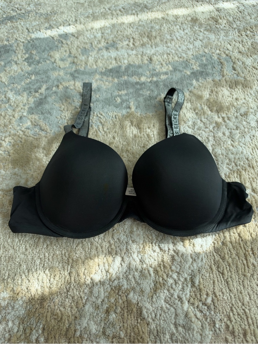 Victoria's Secret Black Smooth Push-Up Bra